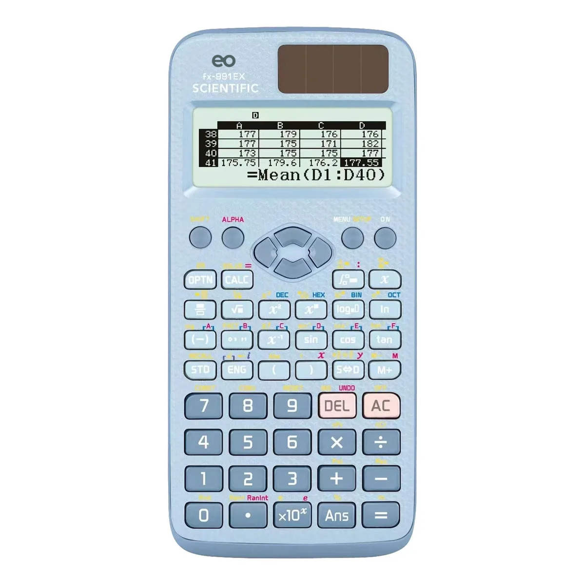 Foto 1 | Calculadora Cientifica Y Ingeniería Funciones Eo Safe Imports Esi-19803 Azul