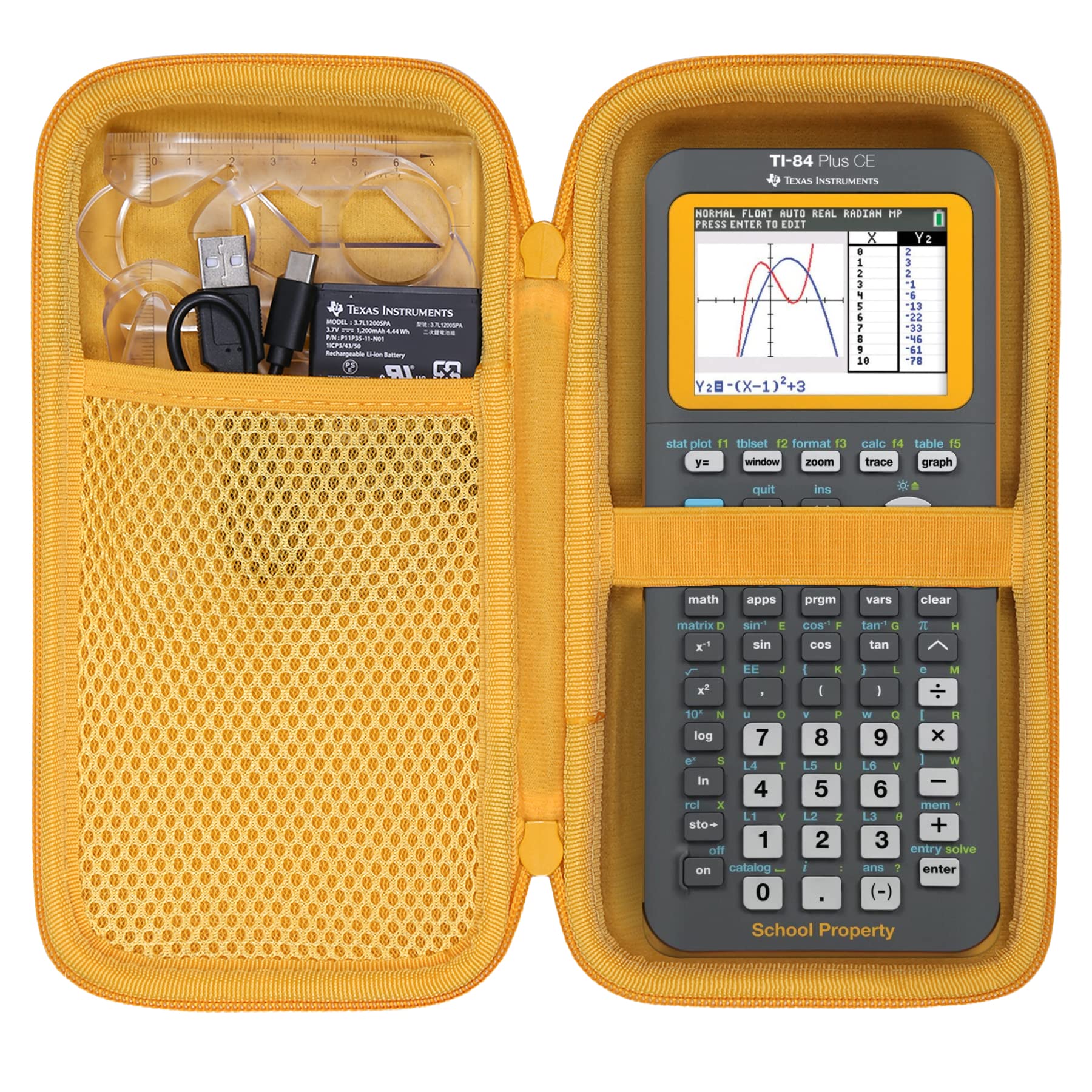 Foto 2 pulgar | Maletín De Transporte Co2crea Para Texas Instruments Ti-84 Plus Ce - Venta Internacional.