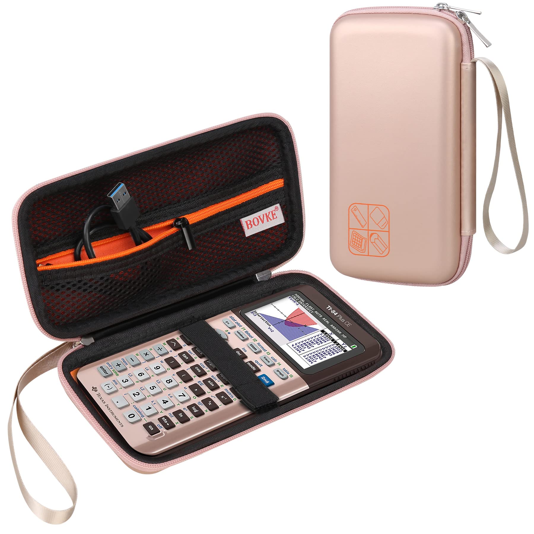 Foto 2 pulgar | Estuche Rígido Para Calculadora Bovke Para Texas Instruments Ti-84 Plus Ce - Venta Internacional.