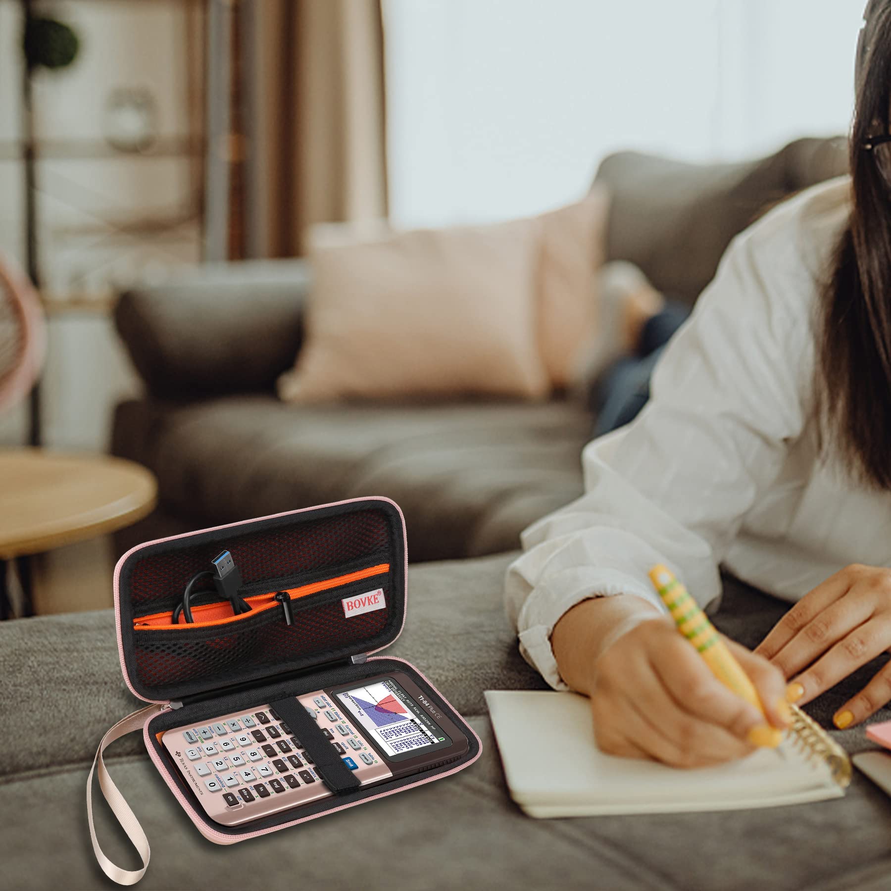 Foto 6 | Estuche Rígido Para Calculadora Bovke Para Texas Instruments Ti-84 Plus Ce - Venta Internacional.