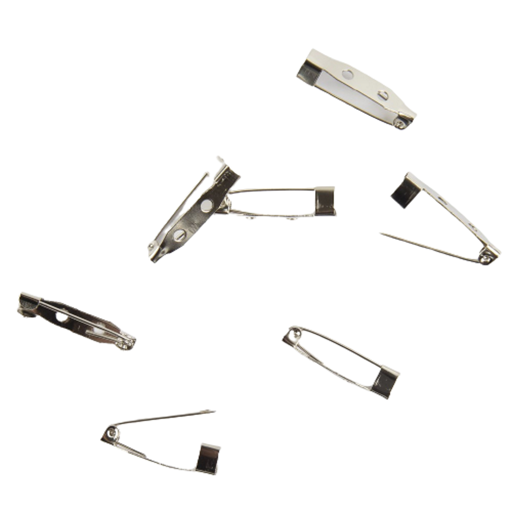 Broche P/gafete Acero Inoxidable 100 Piezas Selanusa