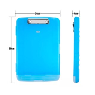 Foto 2 | Portapapeles Con Almacenamiento Eo Safe Imports Esi-15162-1 Azul