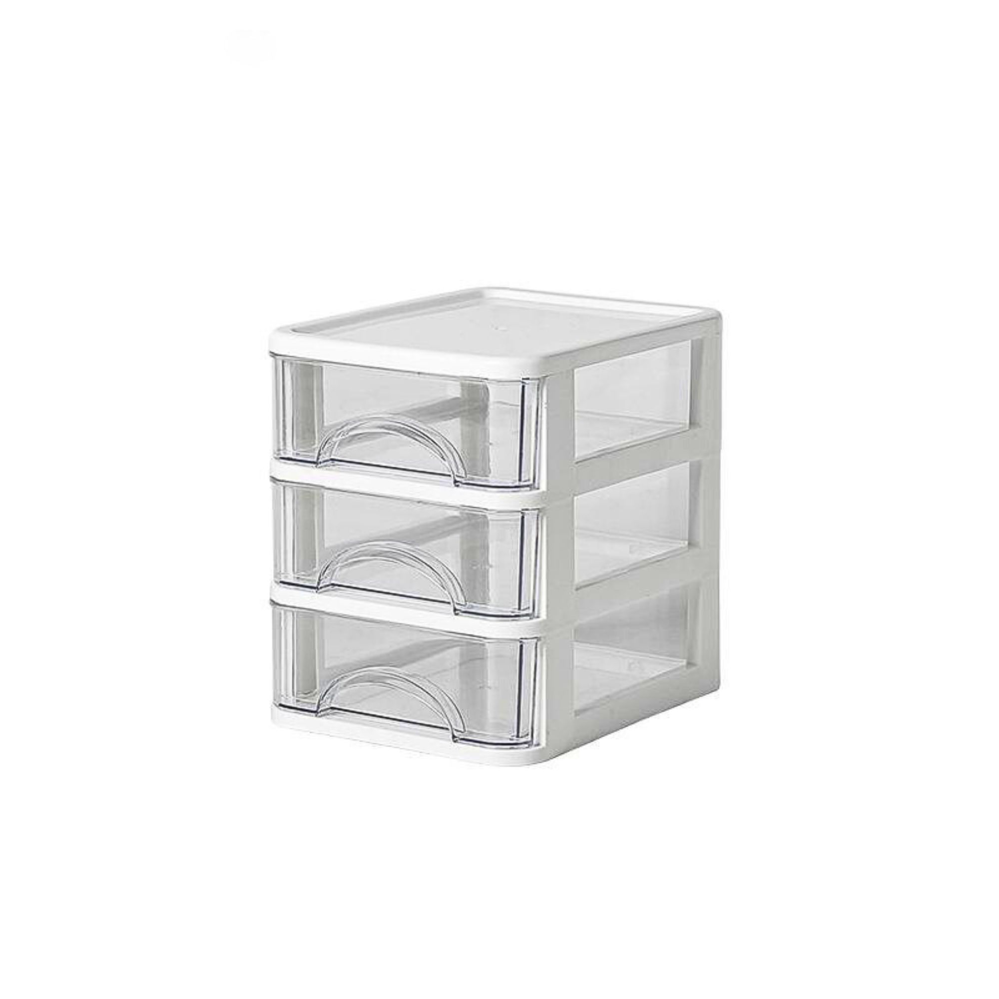 Foto 1 | Organizador De 3 Divisiones, Cajonera Gabinete Multiusos Blanco
