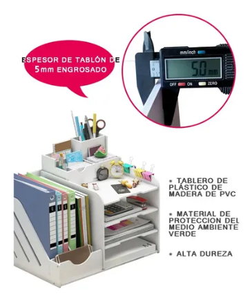 Foto 2 | Caja Xtellar De Almacenamiento De Escritorio  Con Soporte