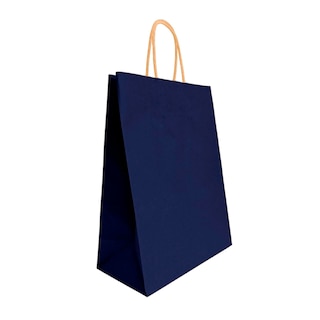 Foto 3 | Kit De Bolsas De Papel Kraft Bolsa De Regalo Capacidad De Carga 3 Kg bluelander (azul)