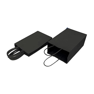 Foto 4 | Kit De Bolsas De Papel Kraft Bolsa De Regalo Capacidad De Carga 3 Kg bluelander (negro)