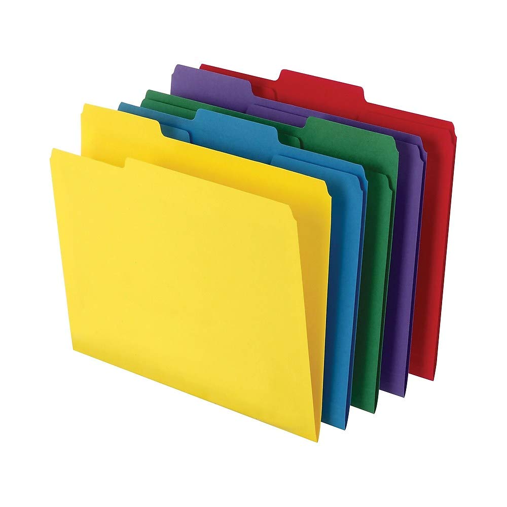 Foto 1 | Carpetas de Archivos Staples Tru Red 875429 3 Pestañas 5 Colores Surtidos - Venta Internacional