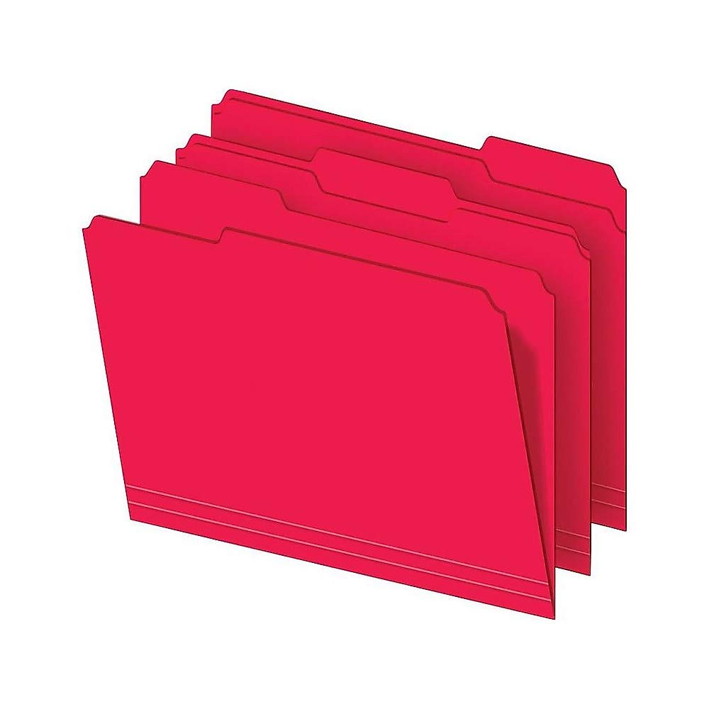 Foto 2 | Carpetas de Archivos Staples Tru Red 875429 3 Pestañas 5 Colores Surtidos - Venta Internacional