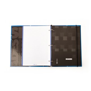 Foto 3 | Carpeta Profesional Pasta Dura Shades Azul Raya 120hojas