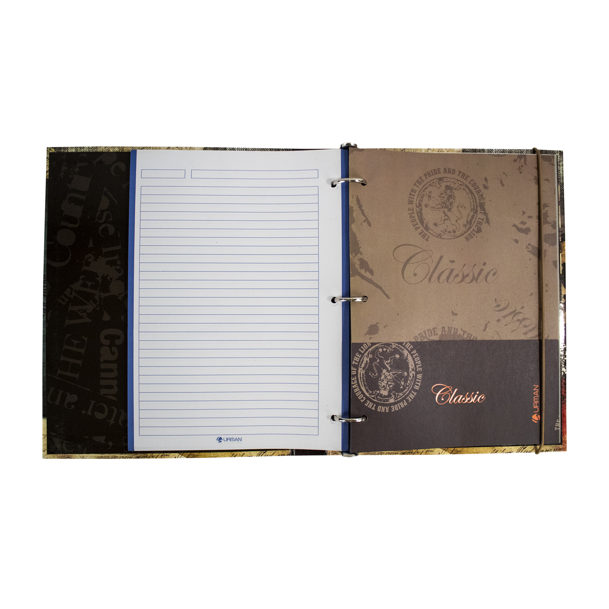 Foto 4 pulgar | Carpeta Profesional Pasta Dura Classic Iv Raya 120hojas