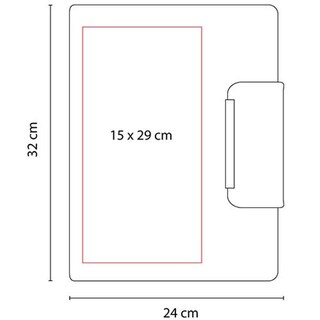 Foto 8 | Carpeta Ejecutiva A4 Con Broche Magnético Y Compartimentos | Curpiel 24x32 Cm