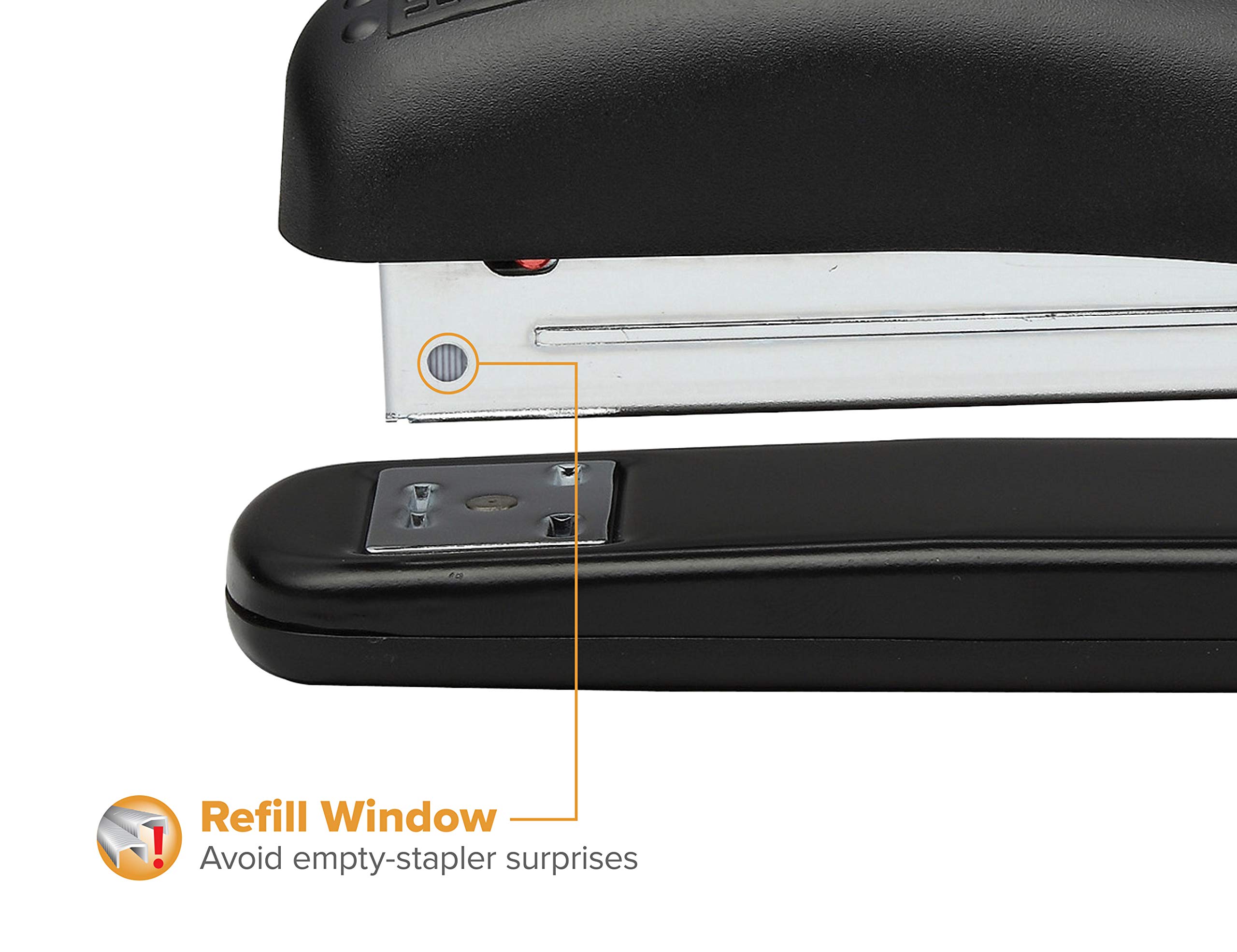 Foto 2 | Escritorio Ergonómico De Oficina Stapler Bostitch, 20 Hojas, Color Negro, Paquete De 2 - Venta Internacional.