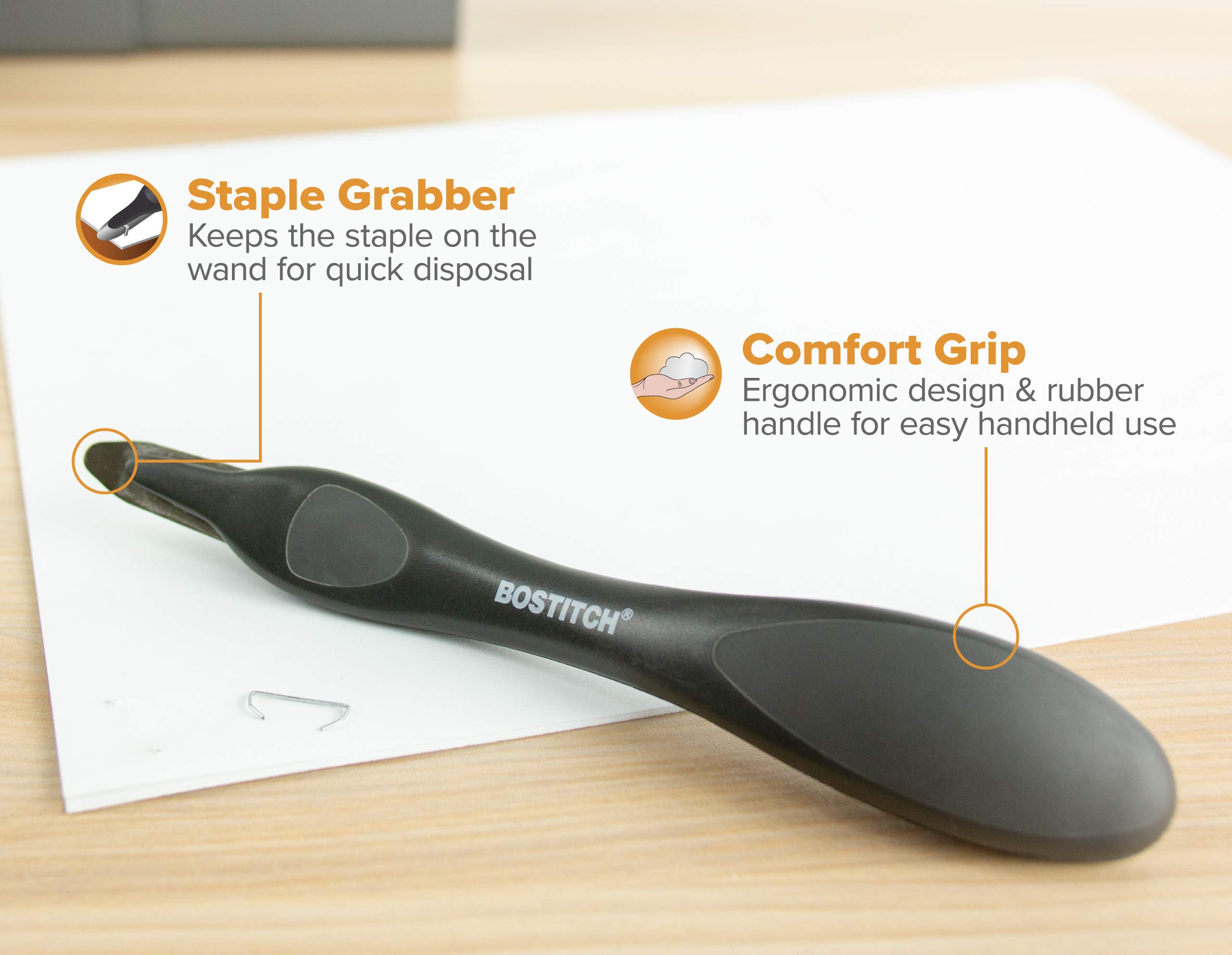 Foto 4 | Removedor De Grapas Bostitch Office Professional Magnético Negro - Venta Internacional.