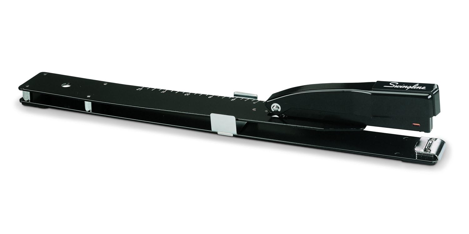 Foto 7 pulgar | Grapadora De Largo Alcance Swingline, Con Capacidad Para 20 Hojas, Metal, Color Negro - Venta Internacional.