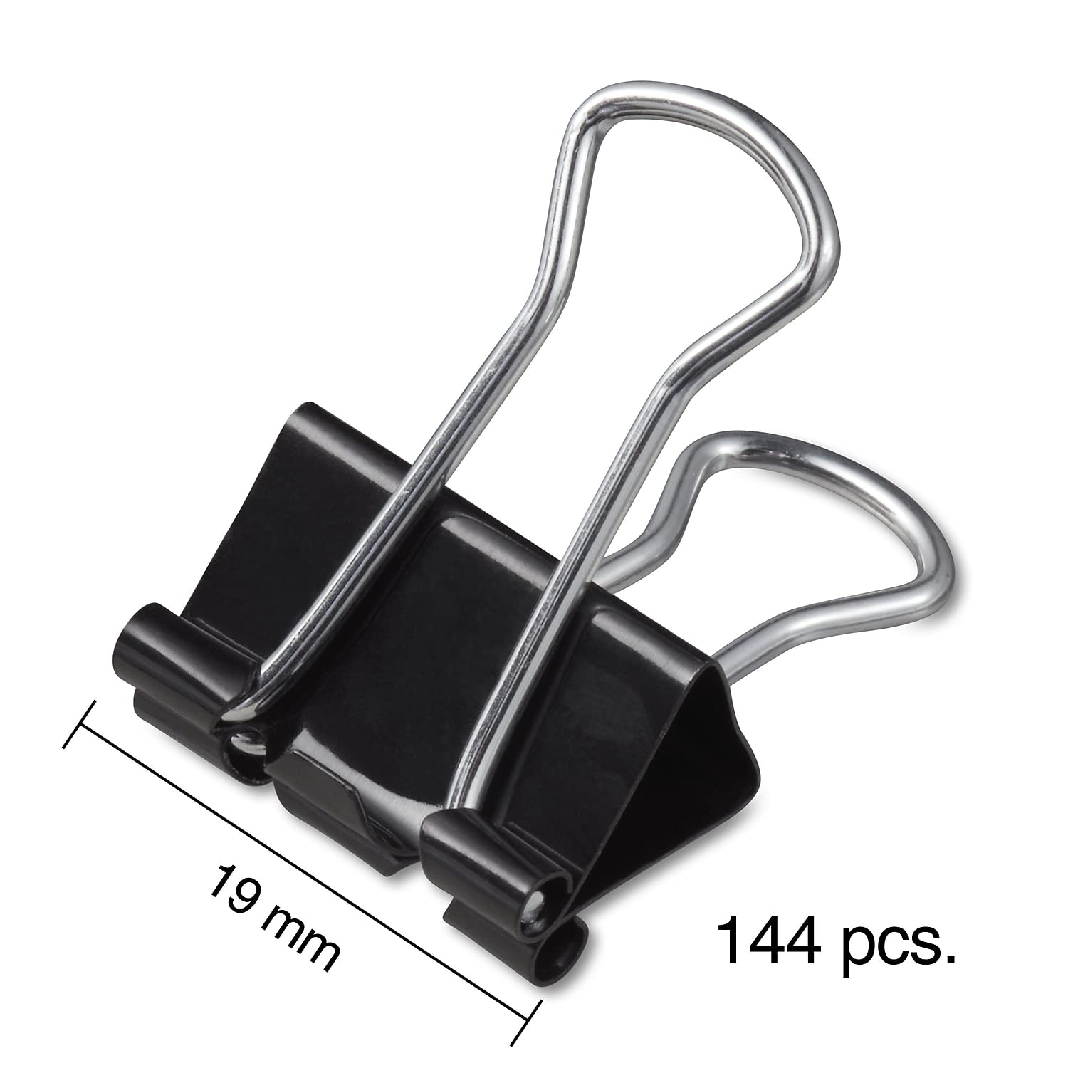Foto 6 pulgar | Binder Clips Staples 480114, Metal Negro, 19 Mm, 144 Unidades, Paquete - Venta Internacional.