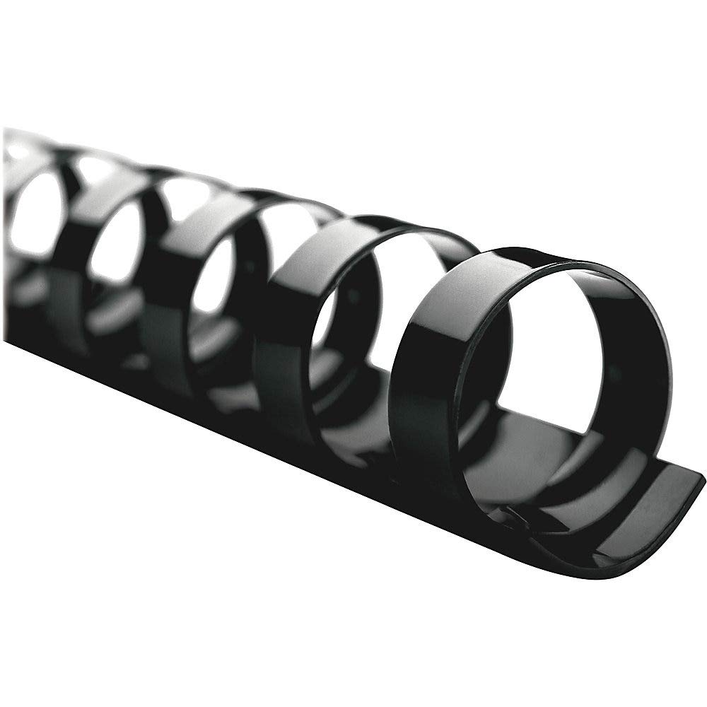 Foto 8 pulgar | Binding Spines Gbc Combbind, 1/4 Pulgadas, Capacidad Para 25 Hojas, Color Negro, Paquete De 100 - Venta Internacional.