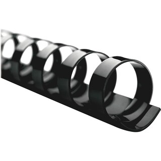 Foto 7 | Binding Spines Gbc Combbind, 1/4 Pulgadas, Capacidad Para 25 Hojas, Color Negro, Paquete De 100 - Venta Internacional.