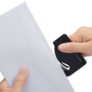 Foto 3 | Abrecartas, Grapas, Hoja Oculta, Negra, Paquete De 2 - Venta Internacional.