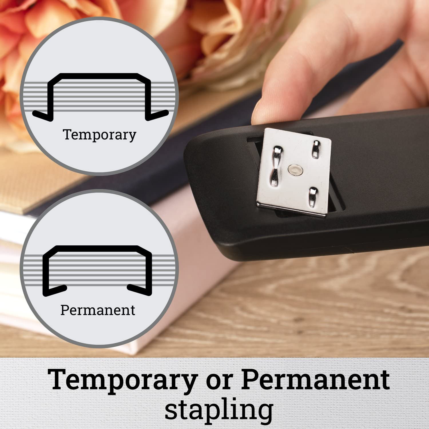 Foto 7 | Engrapadora Swingline Standard Con Capacidad Para 20 Hojas  Ecológica  Paquete De 2  Color Negro - Venta Internacional.
