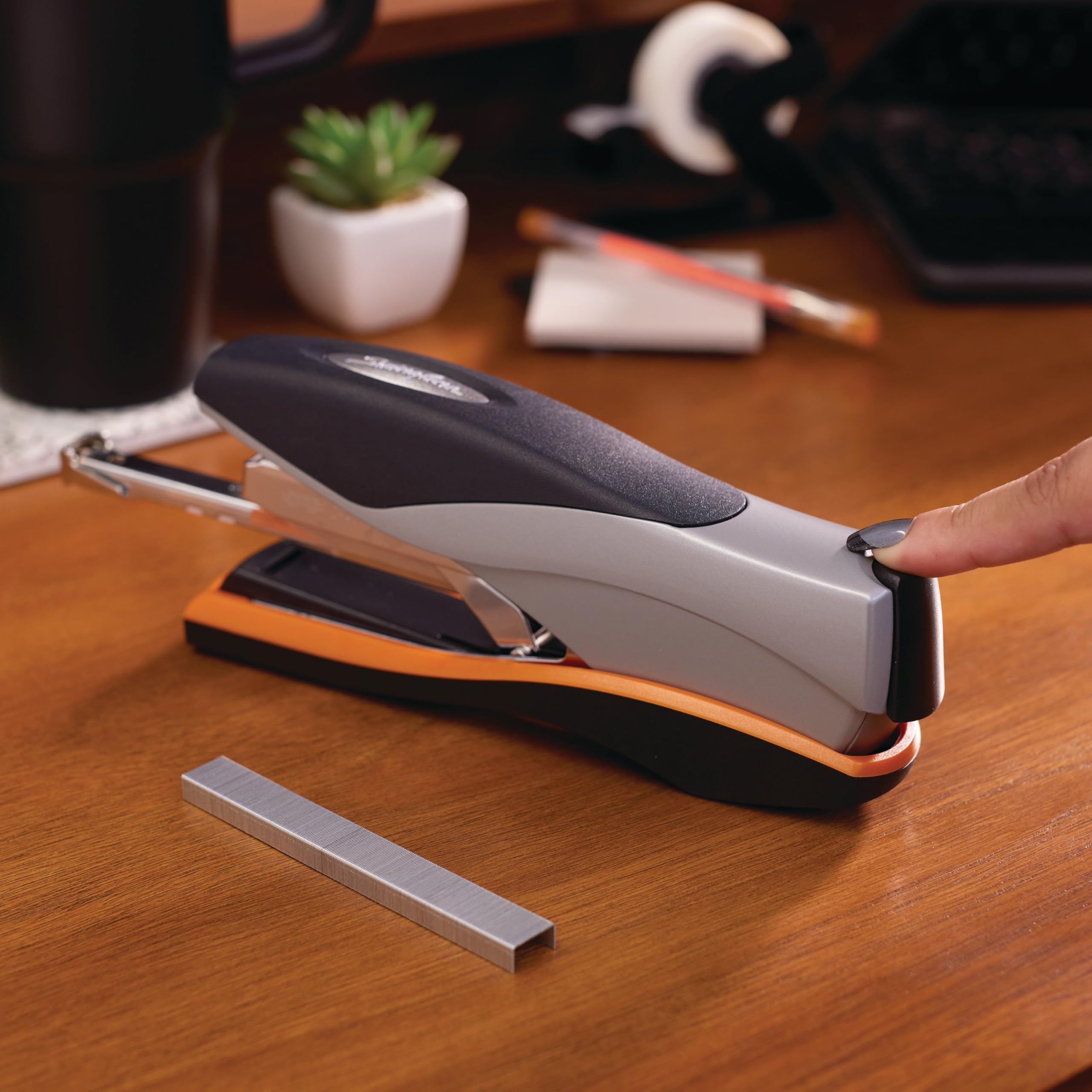 Foto 5 | Grapadora Swingline Optima 40 Con Capacidad Para 40 Hojas  Naranja Y Gris - Venta Internacional.