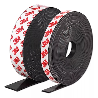 Foto 1 | 2pzs Tira Cinta Magnetica Adherible Rollo Ancho 1.5 Cm Y 3cm Eo Safe Imports Esi-15511 Gris