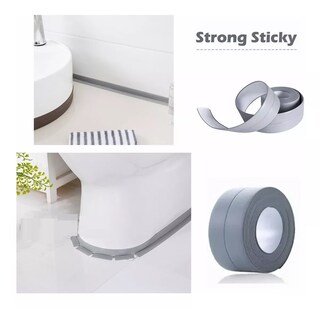 Foto 3 | Cinta Adhesiva PVC Impermeable Eo Safe Imports ESI-17587 Gris 3 Pieza