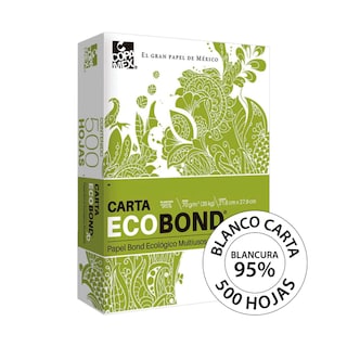 Foto 1 | Papel Ecobond 70 Blanco Carta - 500 Hojas