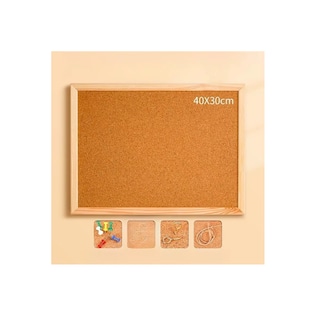 Foto 2 | Pizarrón de Corcho 30 x 40cm Eo Safe Imports Esi-16662 Marrón
