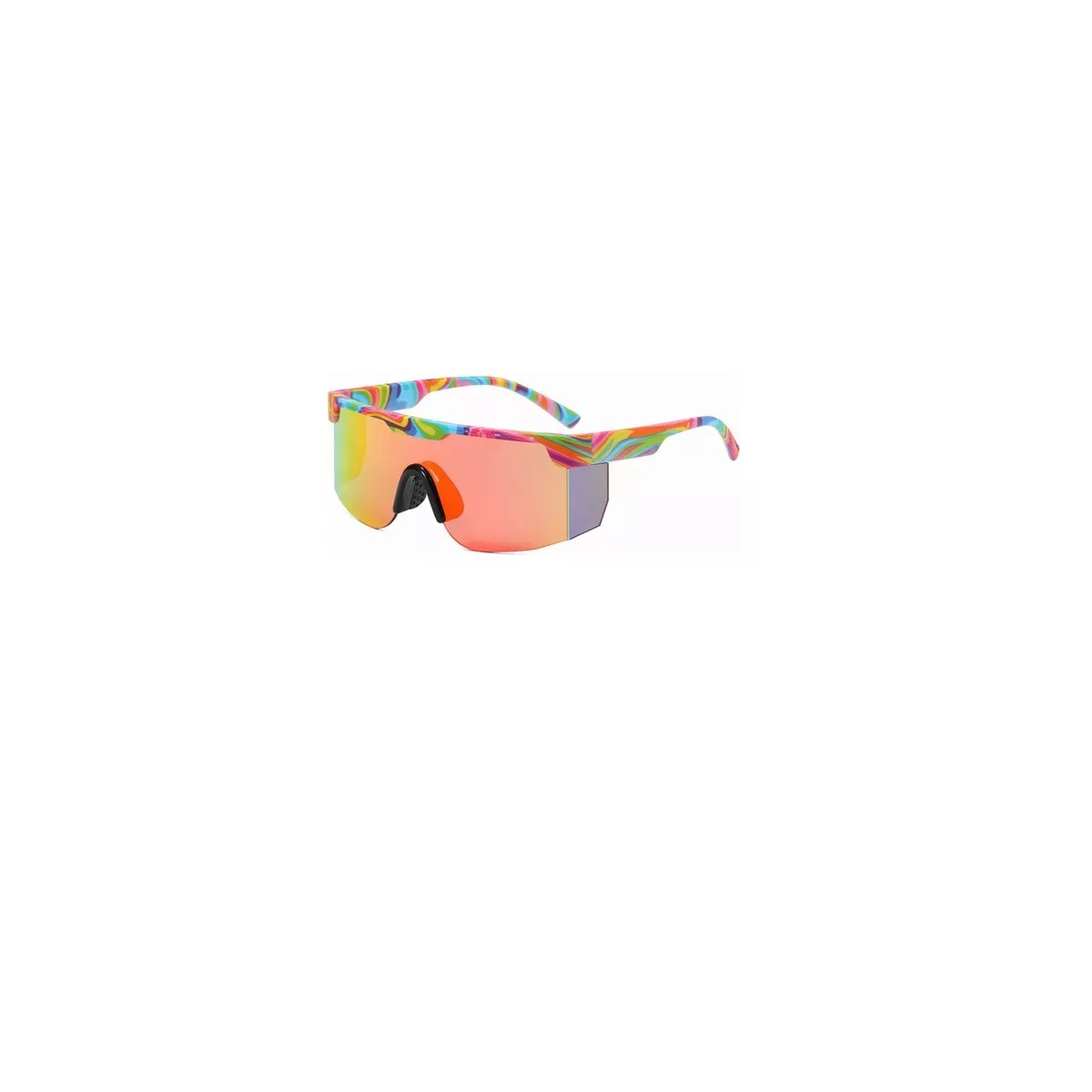 Foto 2 pulgar | Lentes para Ciclismo con Protección Uv Eo Safe Imports Esi-11176 Rojos