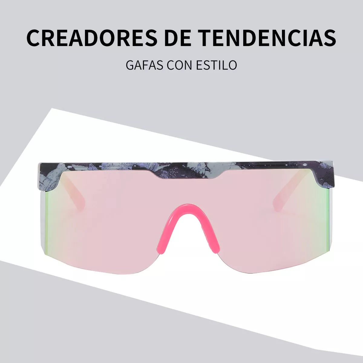 Foto 3 pulgar | Lentes para Ciclismo con Protección Uv  Eo Safe Imports Esi-11177 Rosa