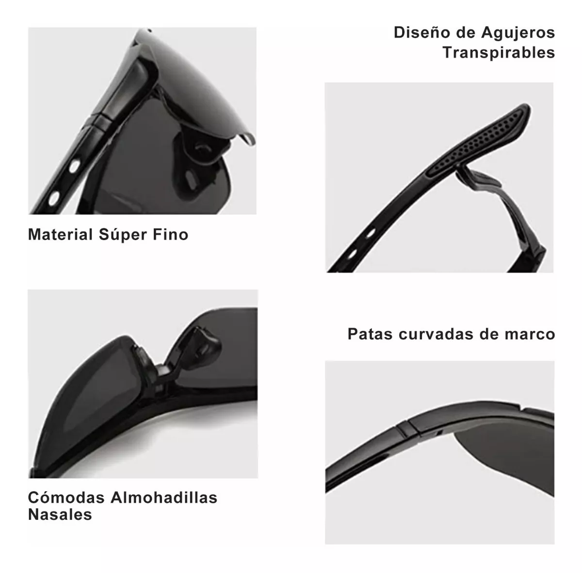 Foto 3 pulgar | Lentes de Sol Polarizadas  Eo Safe Imports Esi-11175 Multicolor