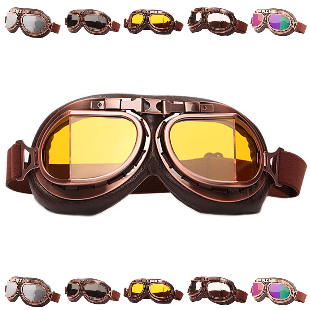 Foto 1 | Goggles Peicees - Casco Vintage Para Moto, Piloto De Motocross - Venta Internacional.