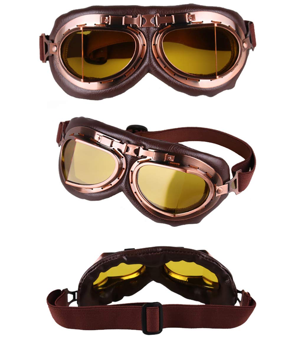 Foto 5 pulgar | Goggles Peicees - Casco Vintage Para Moto, Piloto De Motocross - Venta Internacional.