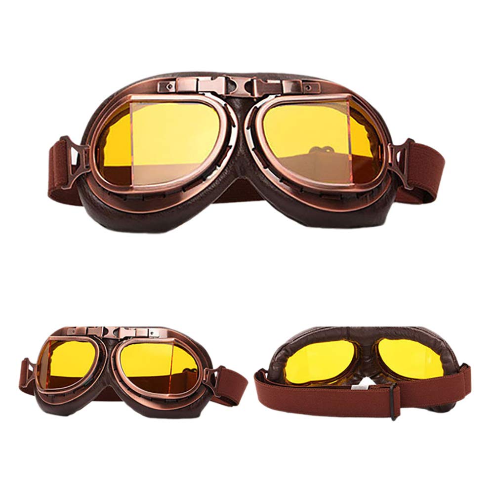 Foto 6 pulgar | Goggles Peicees - Casco Vintage Para Moto, Piloto De Motocross - Venta Internacional.