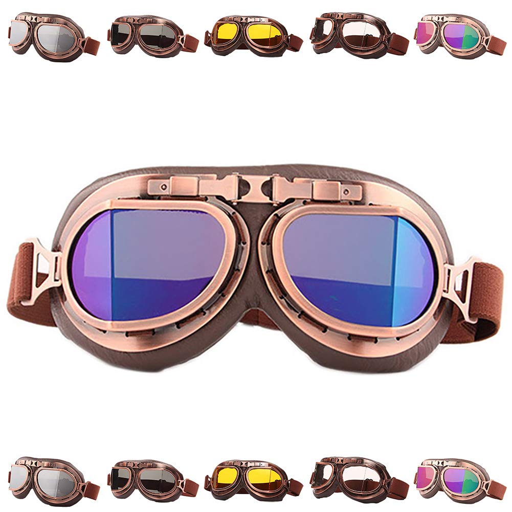 Foto 2 pulgar | Goggles Peicees - Casco Vintage Para Moto, Piloto De Motocross - Venta Internacional.