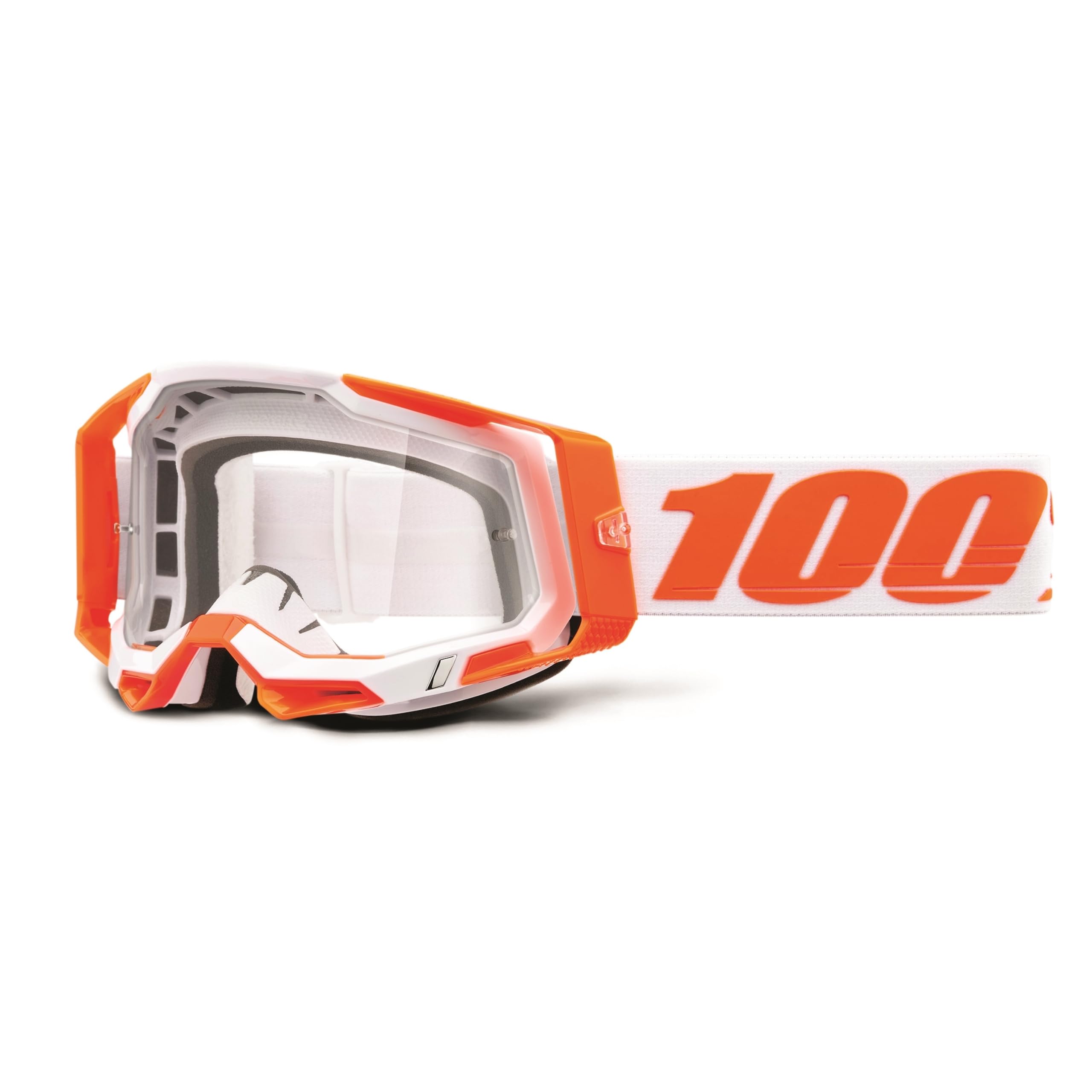 Foto 1 | Gafas 100% Racecraft 2 Para Bicicleta De Montaña Y Motocross, Color Naranja - Venta Internacional.