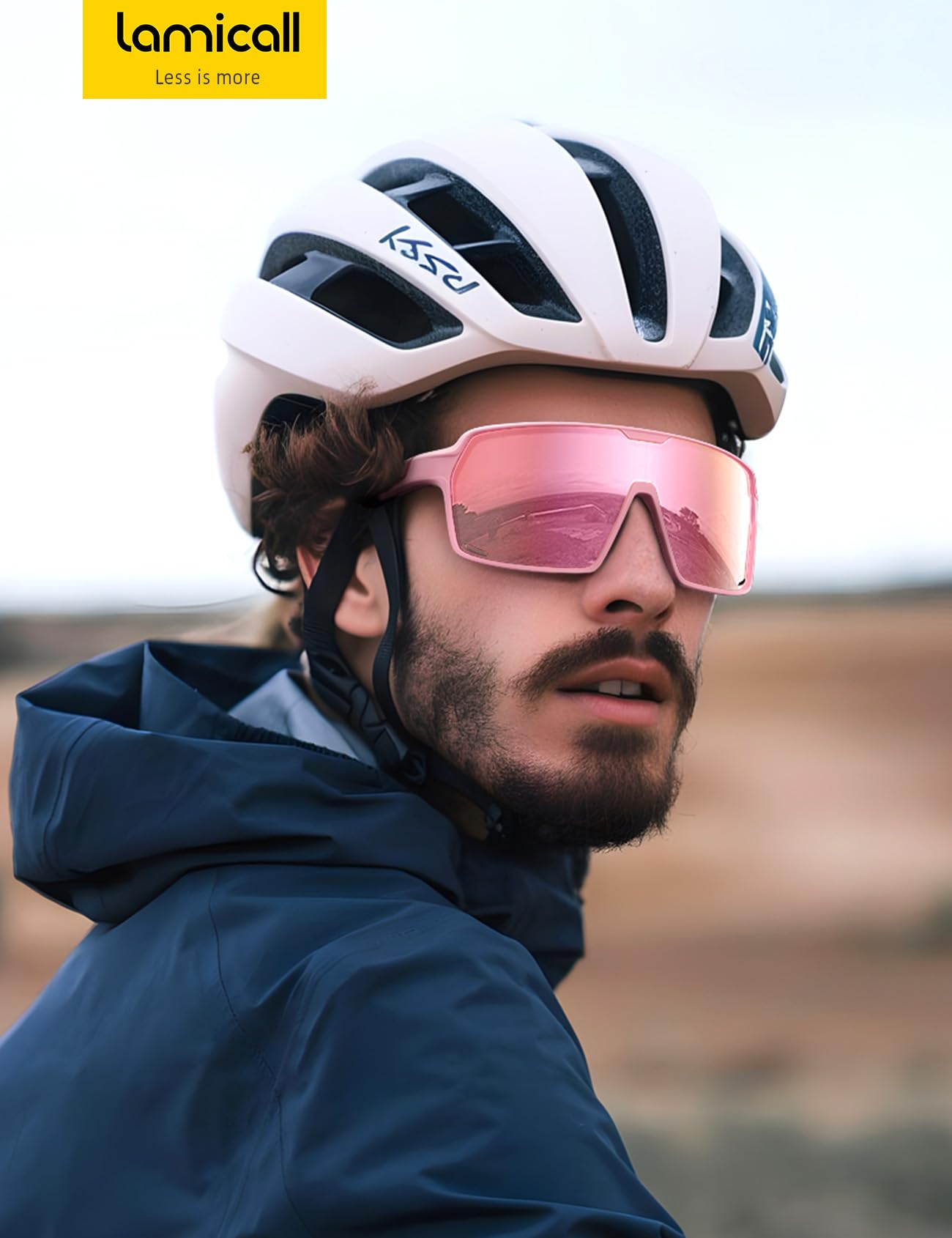 Foto 8 pulgar | Gafas De Sol Lamicall Polarized Sports Uv400 Para Hombre Y Mujer, Color Rosa - Venta Internacional.