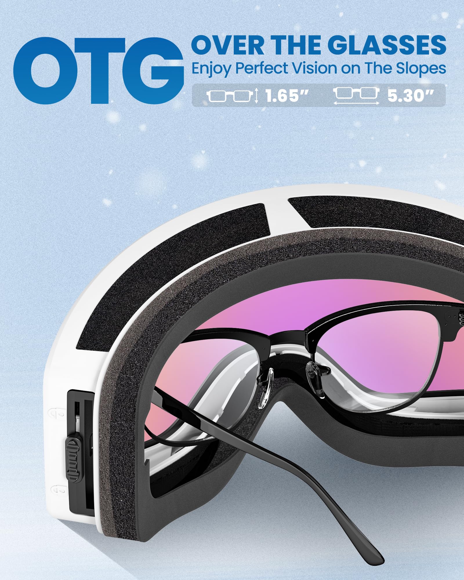 Foto 6 pulgar | Gafas De Esquí Outdoormaster Pulse Sakura Vlt 26% Para Unisex - Venta Internacional.