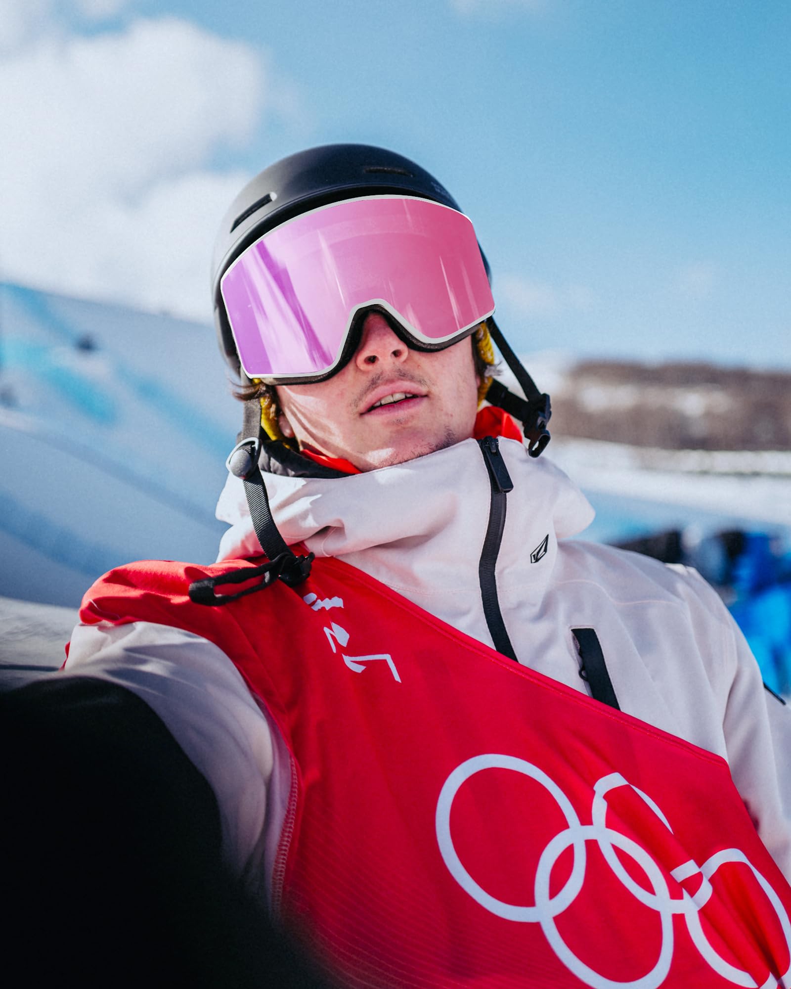 Foto 7 | Gafas De Esquí Outdoormaster Pulse Sakura Vlt 26% Para Unisex - Venta Internacional.