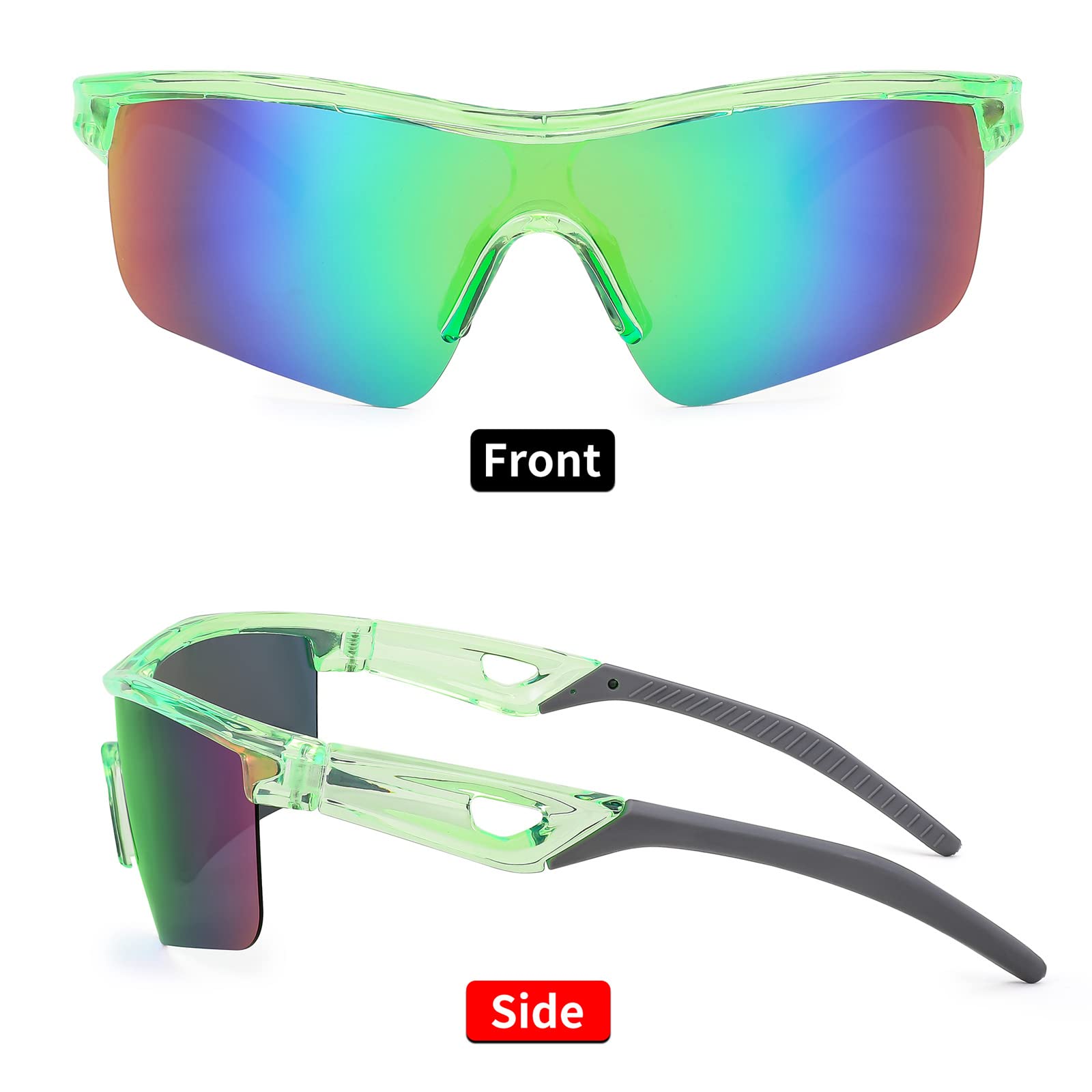 Foto 6 pulgar | Gafas De Sol Feisedy Kids Baseball Polarized Tr90 Frame B2454 - Venta Internacional.