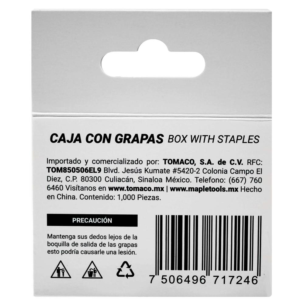 Foto 5 | 10000 Grapas 3/8'' Maple Tools Cal.25 Tapicería Carpintería