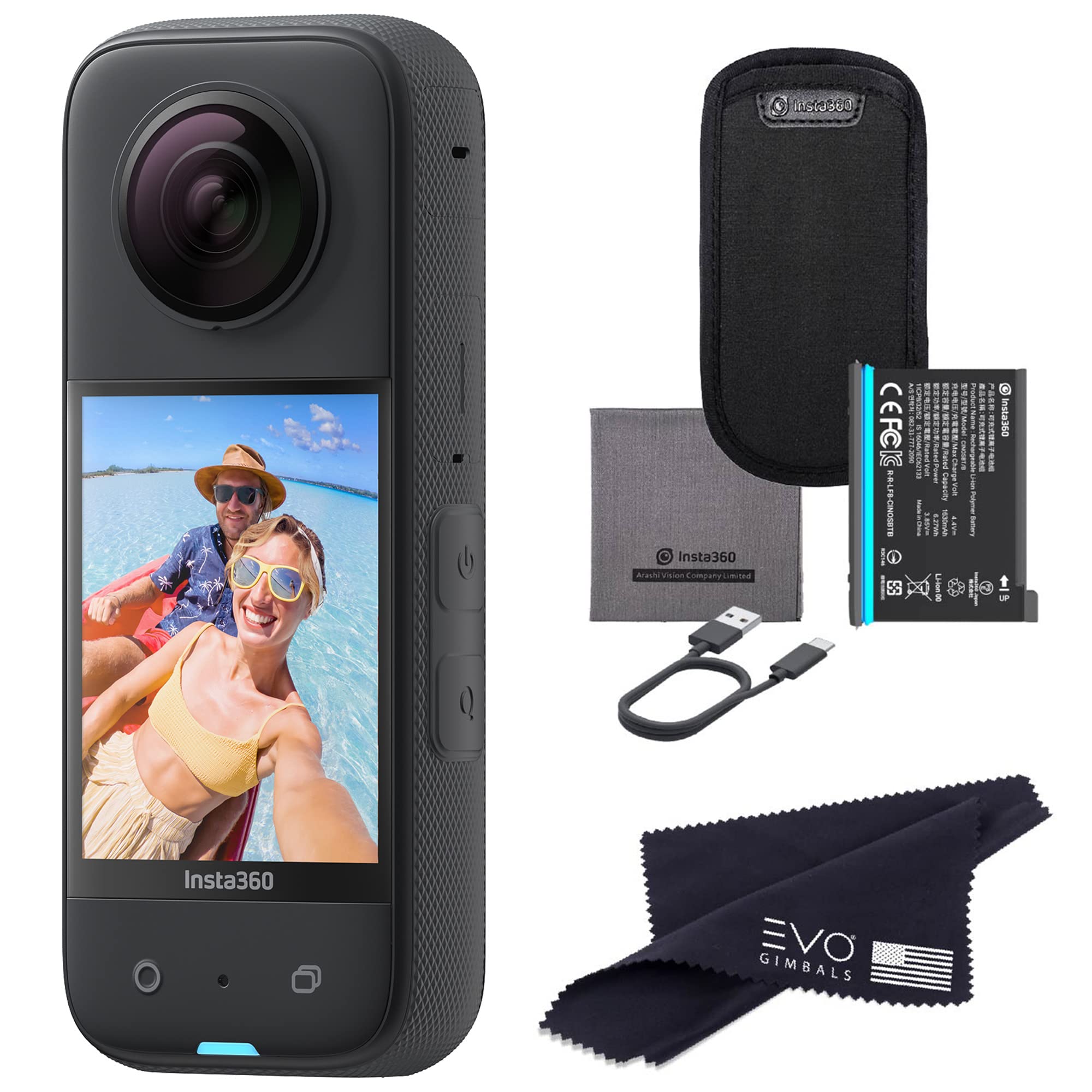 Foto 2 pulgar | Cámara De Acción Insta360 X3, 360 Grados, Impermeable, 5.7 K - Venta Internacional.