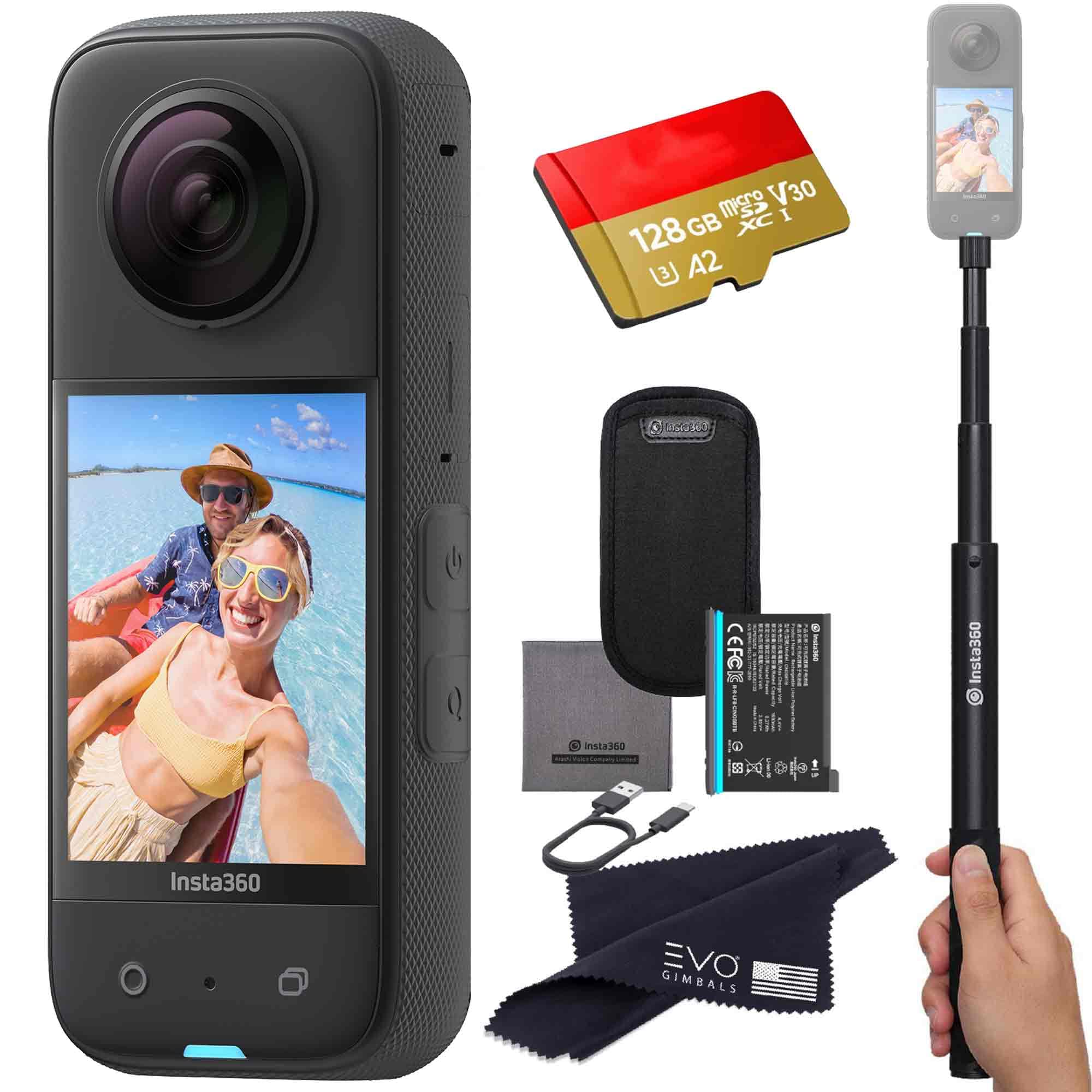 Foto 1 | Cámara De Acción 360 Insta360 X3, Resistente Al Agua, Vídeo Hdr De 5,7 K - Venta Internacional.