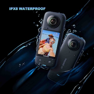 Foto 4 | Cámara De Acción 360 Insta360 X3, Resistente Al Agua, Vídeo Hdr De 5,7 K - Venta Internacional.