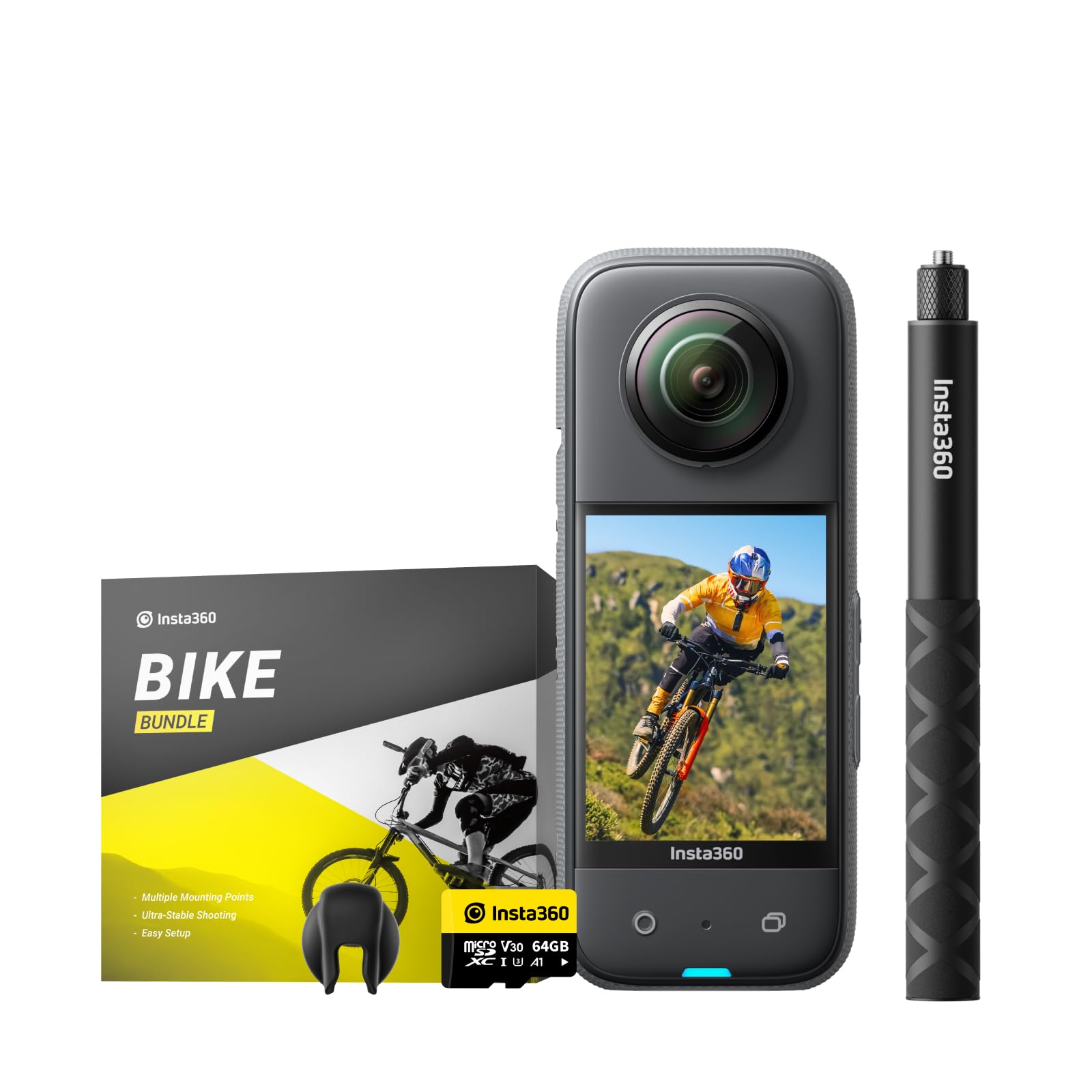 Foto 2 pulgar | Cámara De Acción Insta360 X3 Waterproof 360 48mp 5.7k Video - Venta Internacional.
