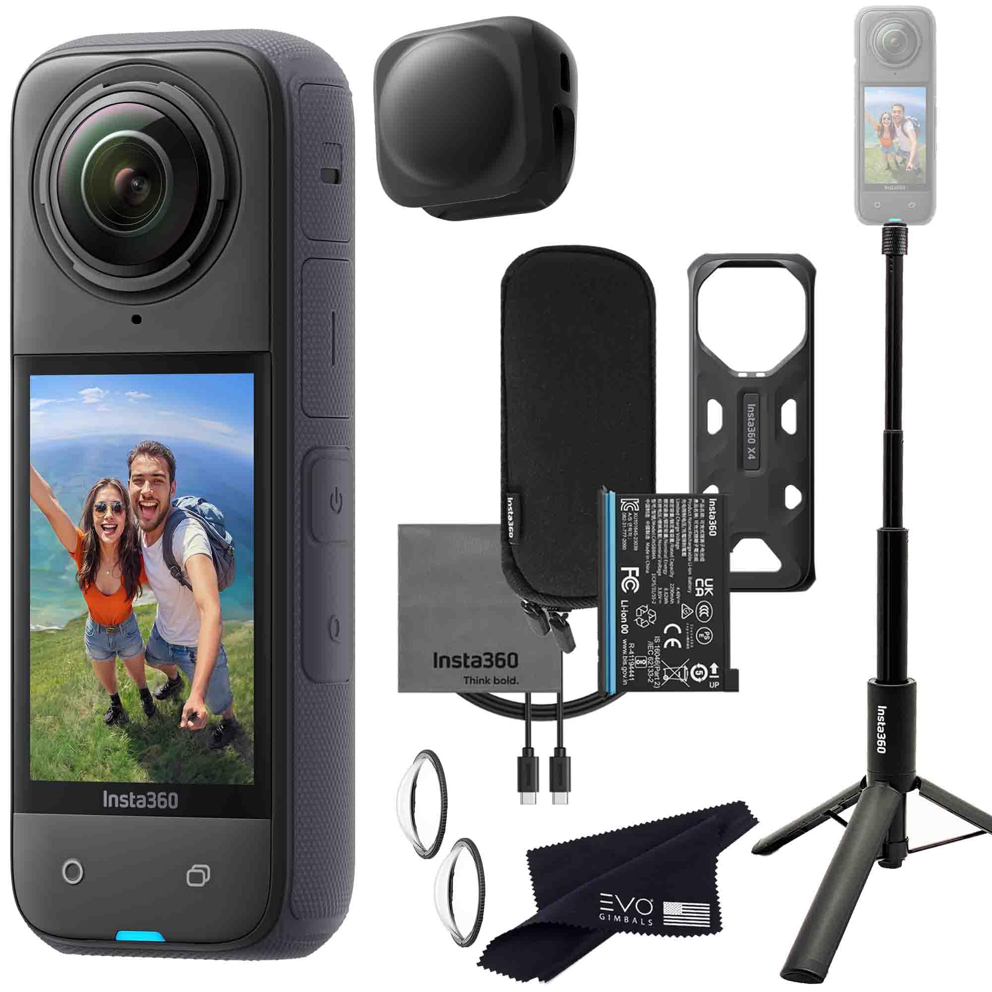 Foto 2 pulgar | Paquete De Cámara De Acción Insta360 X4 8k A Prueba De Agua 360 Con Trípode - Venta Internacional.