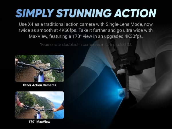 Foto 6 | Paquete De Cámara De Acción Insta360 X4 8k A Prueba De Agua 360 Con Trípode - Venta Internacional.