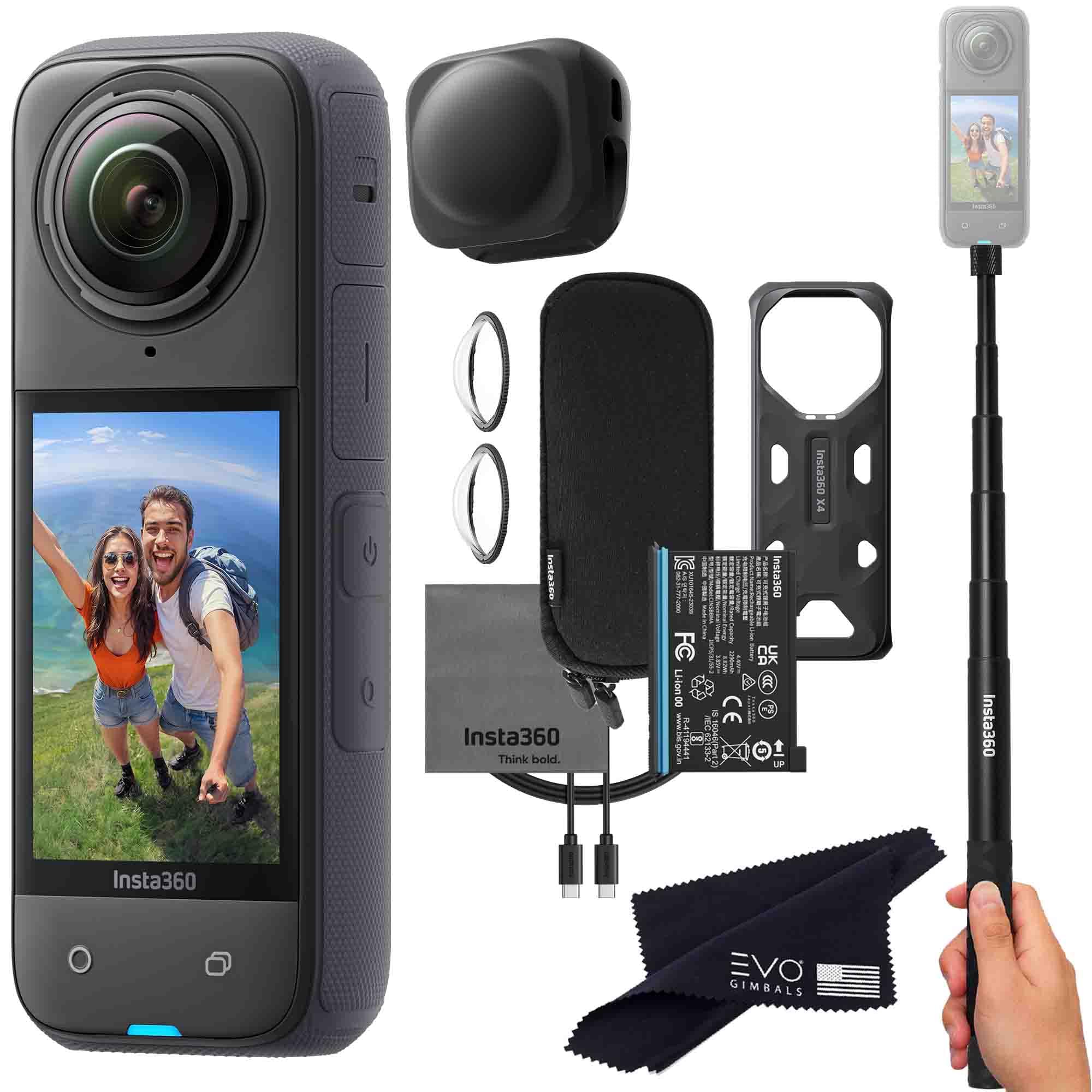 Foto 2 pulgar | Cámara De Acción 360 Insta360 X4 8k Impermeable Con Accesorio - Venta Internacional.