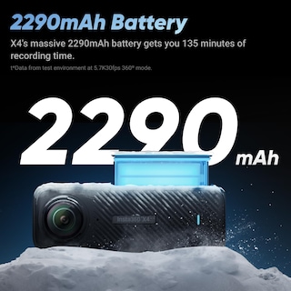 Foto 6 | Cámara De Acción Insta360 X4 Flexicare Bundle 8k 360 4k Video - Venta Internacional.