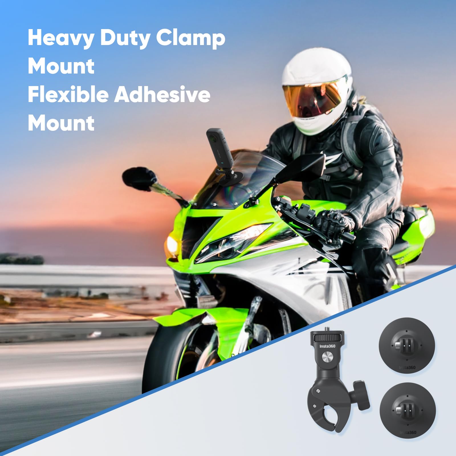 Foto 4 pulgar | Cámara De Acción 360 Insta360 X3 Impermeable Con Kit De Motocicleta - Venta Internacional.